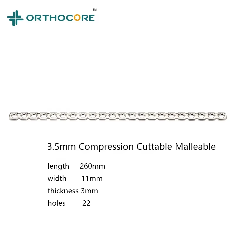 Cuttable Malleable Plate (Stainless Steel)