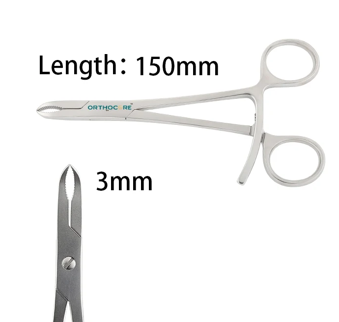 Bone Holding Forceps with Jaws