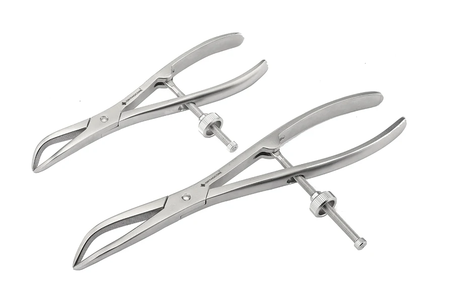 Bone Holding Forceps WithSerrated Jaws/Spinlock