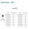 3.5mm Cortical Screw Hex(stainless steel)
