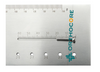 Surgical Measuring Ruler With Gauge Holes