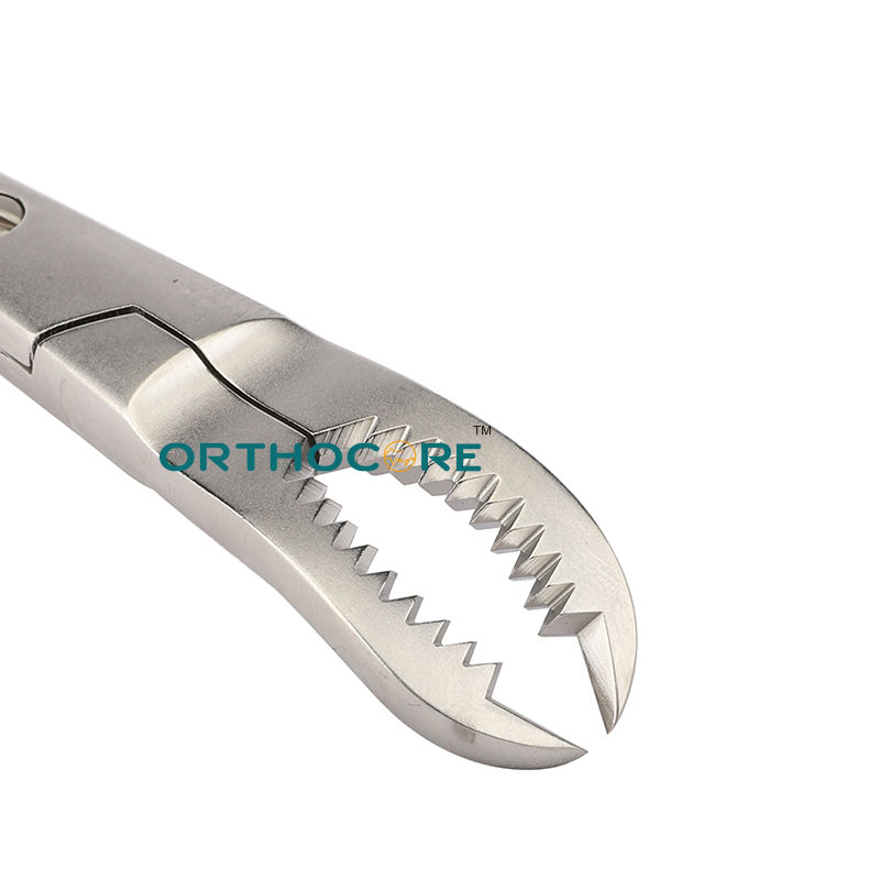 Small Curved Serrated Reduction Forceps