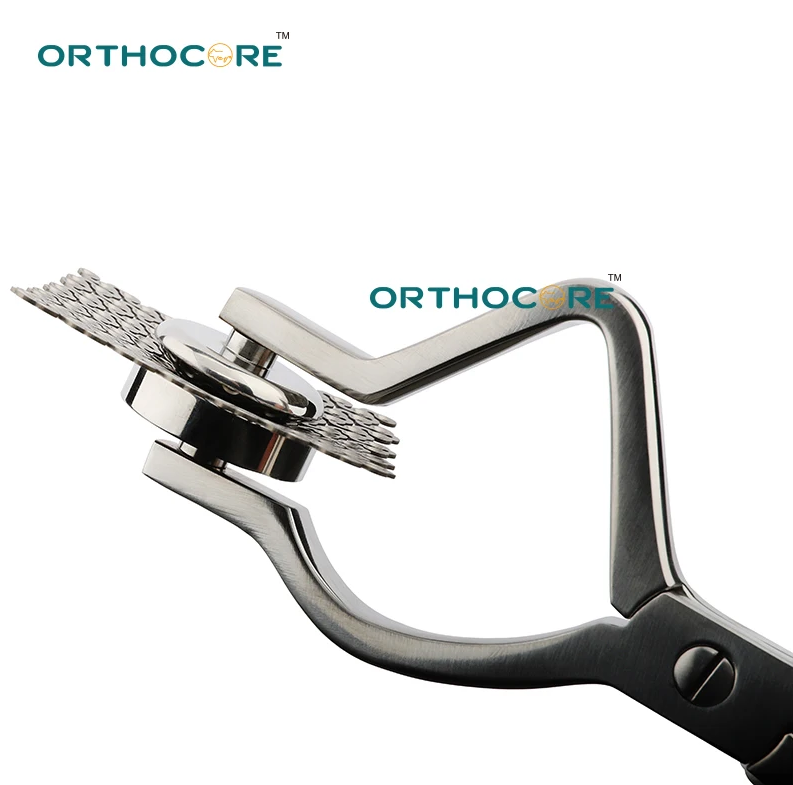 Titanium Mesh Bending Forceps