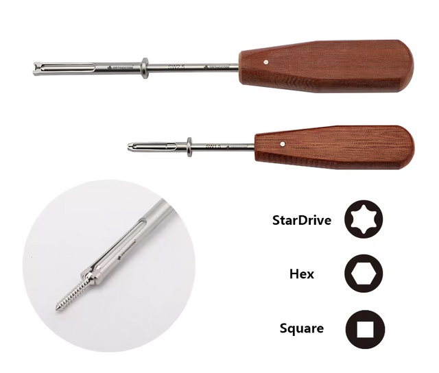 Wooden Handle Screwdriver