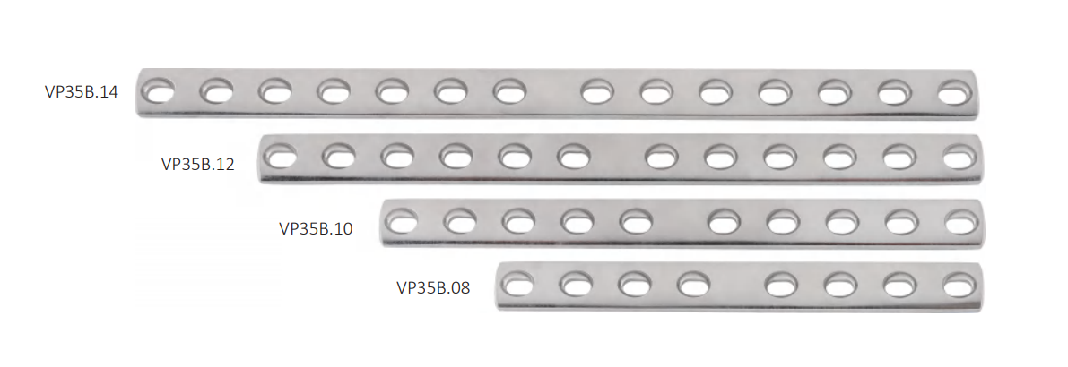 3.5mm DCP Broad Compression Bone Plate Stainless Steel 