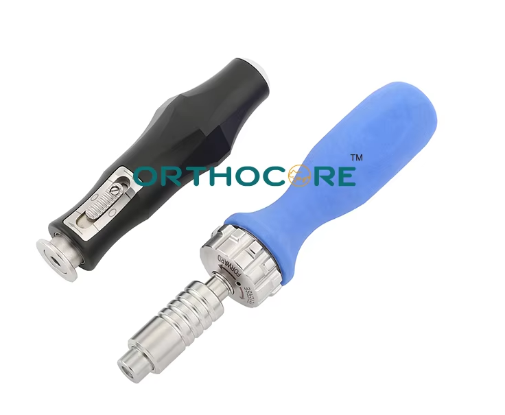 AO Quick Coupling Ratcheting Screwdriver Handle
