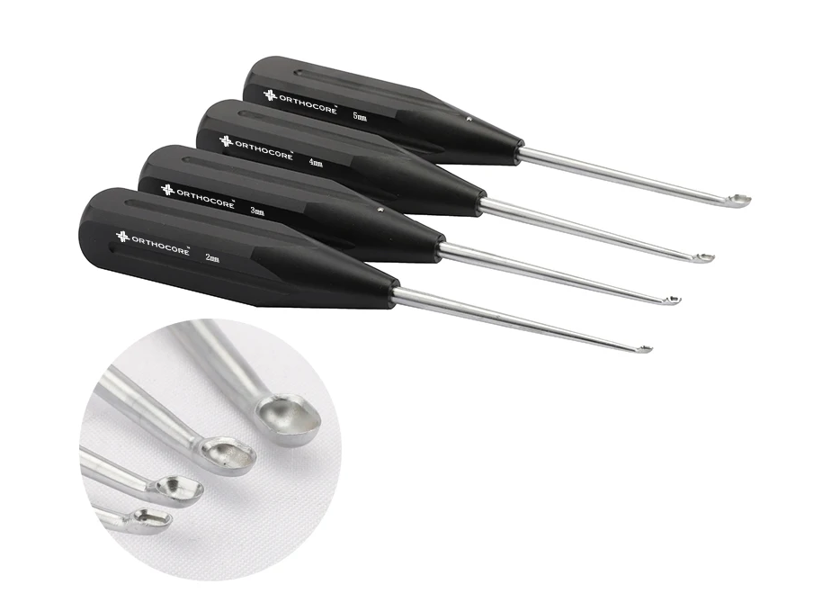 Bone Curette(Aluminum handle)