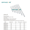 2.0mm Locking Compression Plates LCP Stainless Steel 