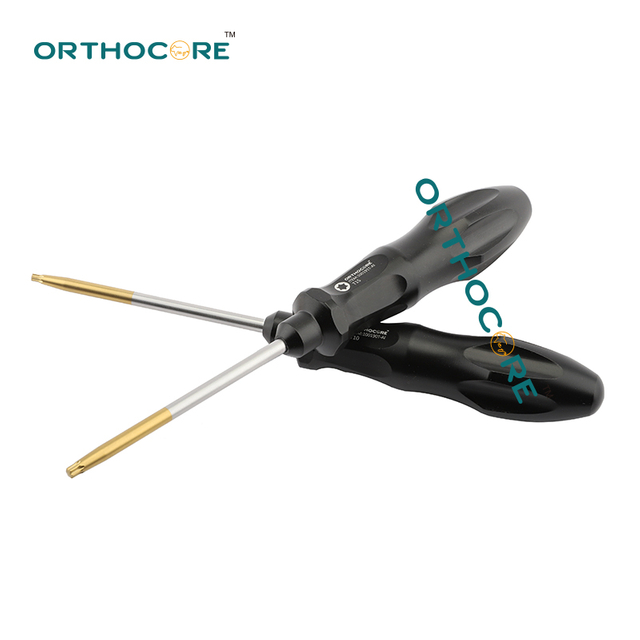 Hex torx Screwdriver TC Gold Aluminum handle