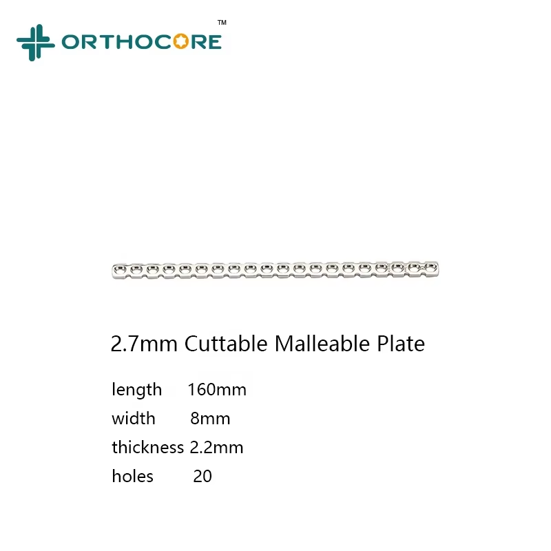 Cuttable Malleable Plate (Stainless Steel)