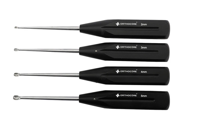 Bone Curette(Aluminum handle)