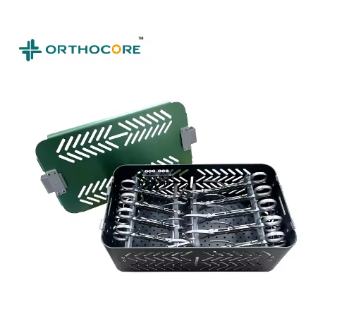 Micrometric Locking Forceps Set